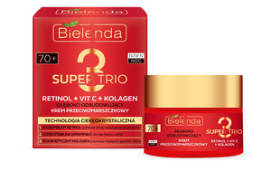 Bielenda Super Trio Deeply Rebuilding Anti-wrinkle Day/Night Cream 70+ 50ml