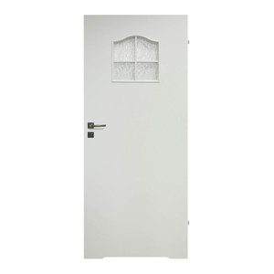 Internal Door, Undercut, Classic 80, left, white