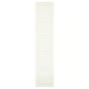 BERGSBO Door, white, 50x229 cm
