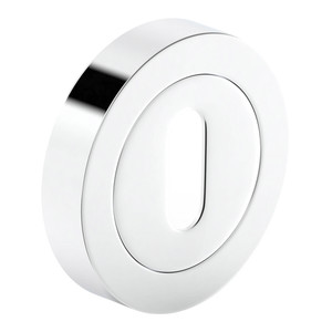 Verso Door Escutcheon, chrome