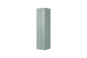 Bathroom Wall-mounted High Cabinet MDF Nicole 140cm, sage