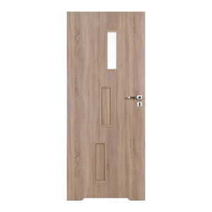 Internal Door, Undercut, Roma 60, left, sonoma oak