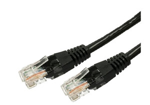 TB Patch Cable Cat.6 RJ45 UTP 0.5m black, 10-pack