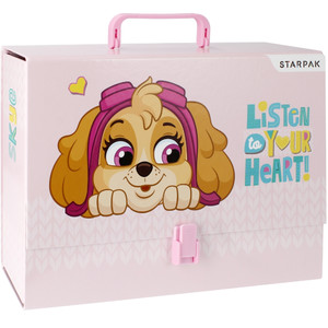 Document Carry Case with Handle A4 95mm Paw Patrol