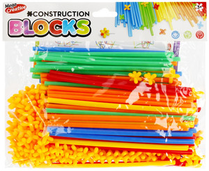 Construction Blocks Straws 200pcs 3+