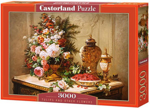 Castorland Jigsaw Puzzle Tulips and Other Flowers 3000pcs 9+