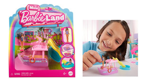 Barbie Mini Barbieland Doll & Vehicle Set HYF41 3+