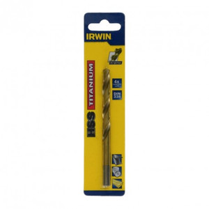 Irwin Metal Drill Bit Titanium 4.0mm