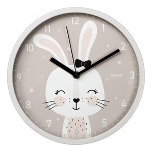 Hama Child Wall Clock Lovely Bunny