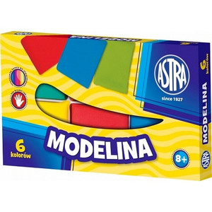 Astra Modelling Clay 6 Colours 8+
