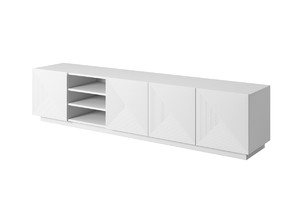 TV Cabinet Asha 200 cm, matt white