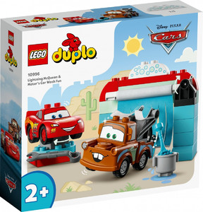 LEGO DUPLO Disney Cars Lightning McQueen & Mater's Car Wash Fun 24m+