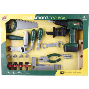 Craftsman's Toolbox Set for Children 3+