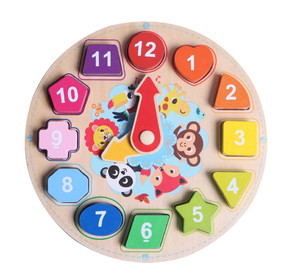 iWood Wooden Clock Puzzle 2+