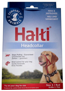 Halti Headcollar Size 3, red