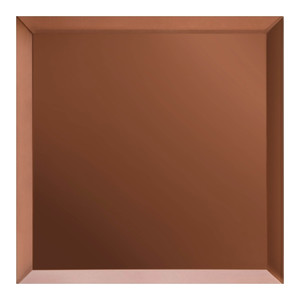 Mosaic Square Mirror Tile 15 x 15 cm, 1pc, copper