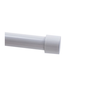 Curtain Pole Finial Luna 19 mm, white