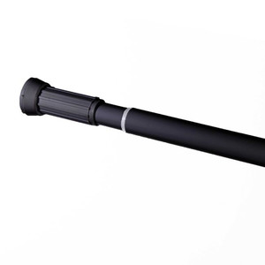 Cooke&Lewis Shower Rail Nira 110-200 cm, 20 mm, black