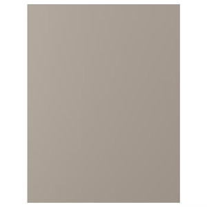 UPPLÖV Cover panel, matt dark beige, 62x80 cm