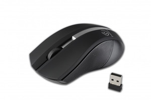 Rebeltec Optical Wireless Gaming Mouse GALAXY, black/silver