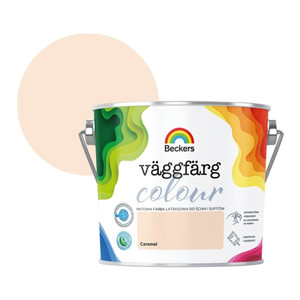 Beckers Matt Latex Paint Vaggfarg Colour 2.5l caramel