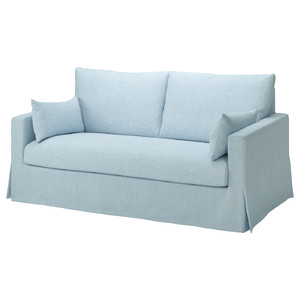 HYLTARP 2-seat sofa, Kilanda pale blue