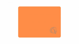 Desk Pad PP A4 380x280, neon orange
