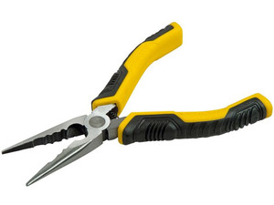 STANLEY Long Nose Pliers Control-Grip 150mm