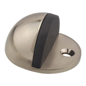 Stahl Door Stopper, hemisphere, nickel-satin