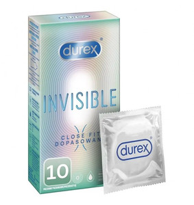 Durex Condoms Invisible Close Fit 10pcs