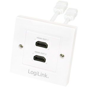 LogiLink 2xHDMI Socket