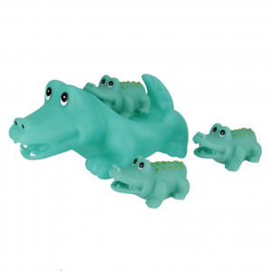 Bath Toys Set Crocodiles 4pcs 6m+