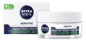 Nivea Men Face Cream Sensitive 48h Irritation Relief 50ml