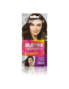Delia Cosmetics Cameleo Coloring Shampoo 4.1 Coffee Brown