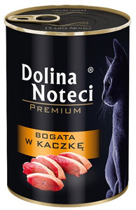 Dolina Noteci Premium Cat Wet Food with Duck 400g