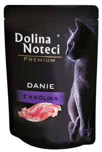 Dolina Noteci Premium Dish Adult Wet Cat Food with Rabbit 85g
