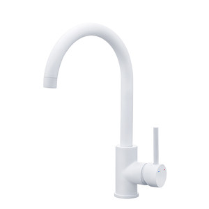 Cooke&Lewis Kitchen Side Lever Tap Katiki, white