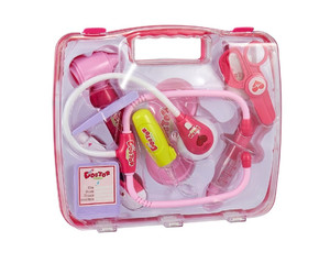 Medical Kit Playset, battery-operated, pink, 3+