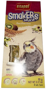 Vitapol Kiwi Smaker Seed Snack for Cockatiel 2-pack