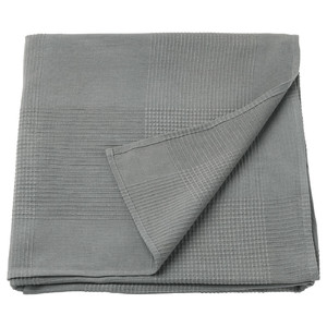 INDIRA Bedspread, gray, 150x250 cm