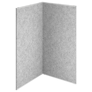 SIDORNA Room divider, grey, 82x80x150 cm