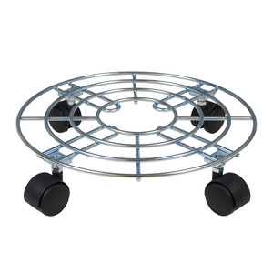 Plant Pot Stand with Castors 30 cm