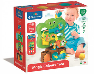 Clementoni Baby Magic Colours Tree 12m+