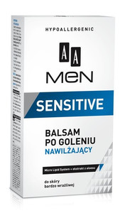 AA Men Sensitive Aftershave Balm 100ml