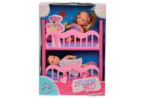 Evi Love Dolls Bunk Bed 3+