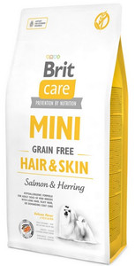 Brit Care Dog Food Grain Free Mini Hair & Skin 2kg