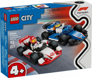 LEGO City F1 Williams Racing & Haas F1 Race Cars 4+