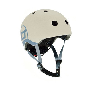 SCOOTANDRIDE XXS-S Helmet for Children 1-5 years, Ash