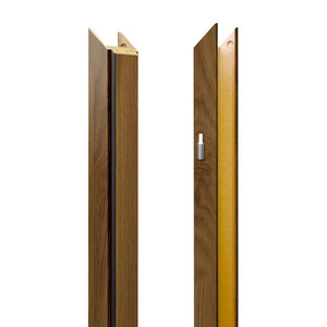Adjustable Door Frame Jamb 140-180 mm, right, premium walnut