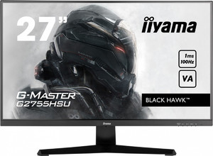 IIyama 27" Gaming Monitor G2755HSU-B1 VA FHD 100Hz 1ms HDMI DP 2xUSB 2x2W